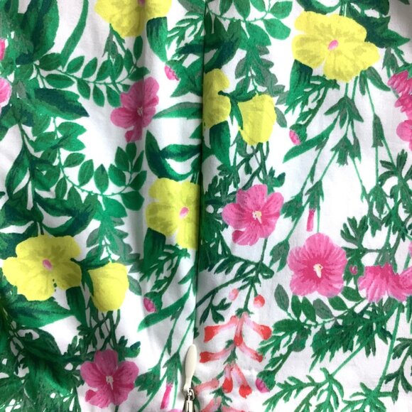 Talbots RSVP Collection | Floral Cotton Stretch Cropped Pant size 6 like new! - Picture 6 of 8